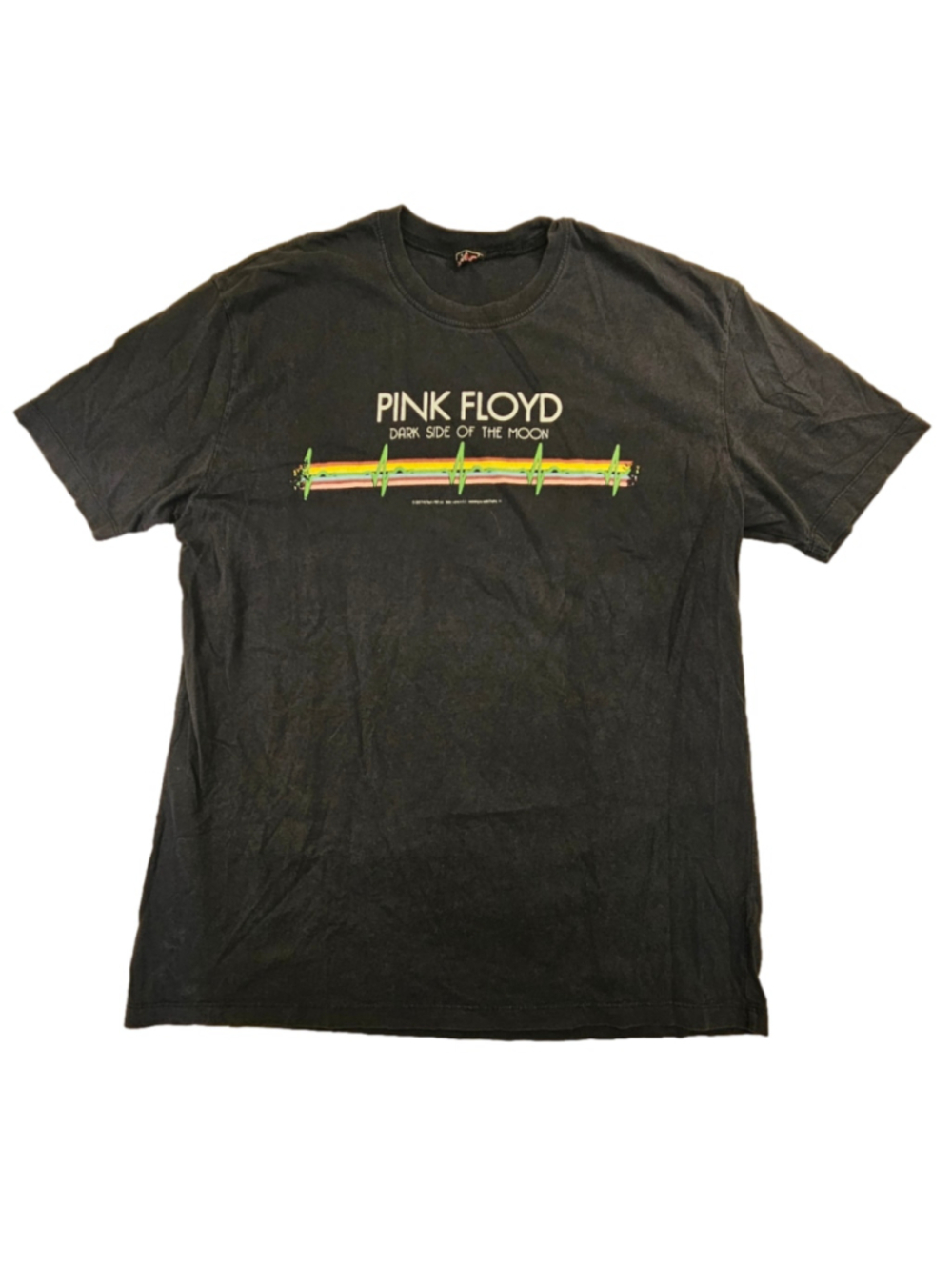 Pink Floyd Dark Side of the Moon T Shirt 2007 Licensed Band Tee Black Adult